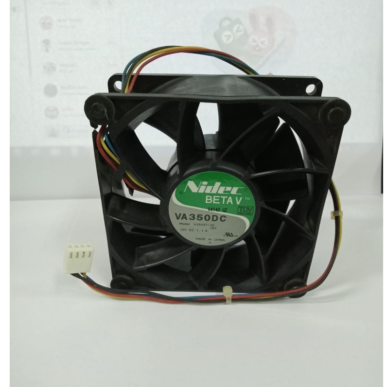 Fan Nidec BetaV VA350DC DC 12V 1,1A