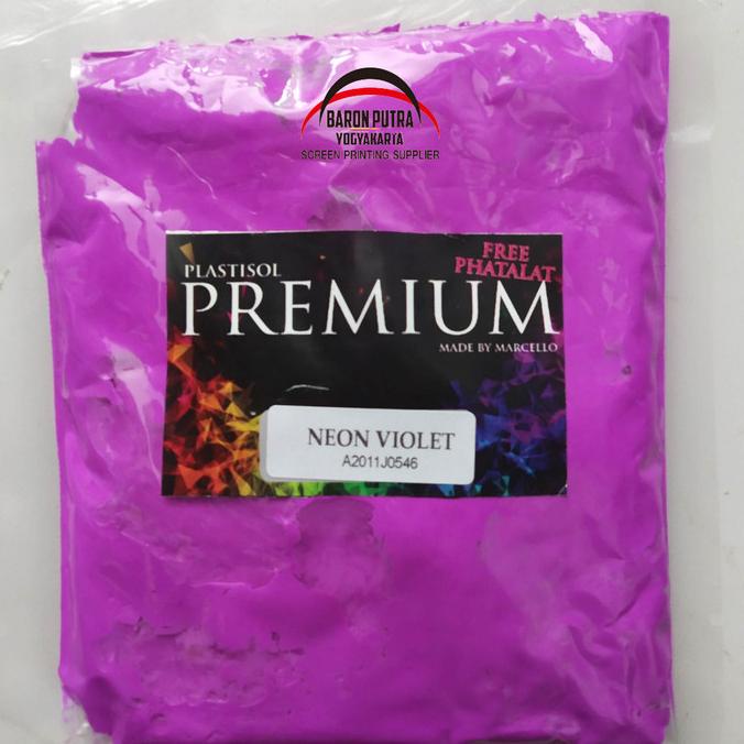 

=+=+=+] PLASTISOL PREMIUM FLUORESCENT VIOLET 200 GRAM