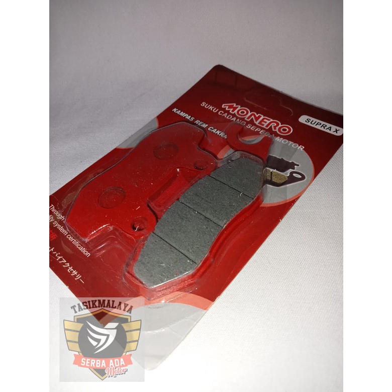 KAMPAS REM DEPAN DISCPAD SUPRA-X, SUPRA X125, KARISMA,REVO OLD, SMASH, SHOGUN, NINJA MONERO