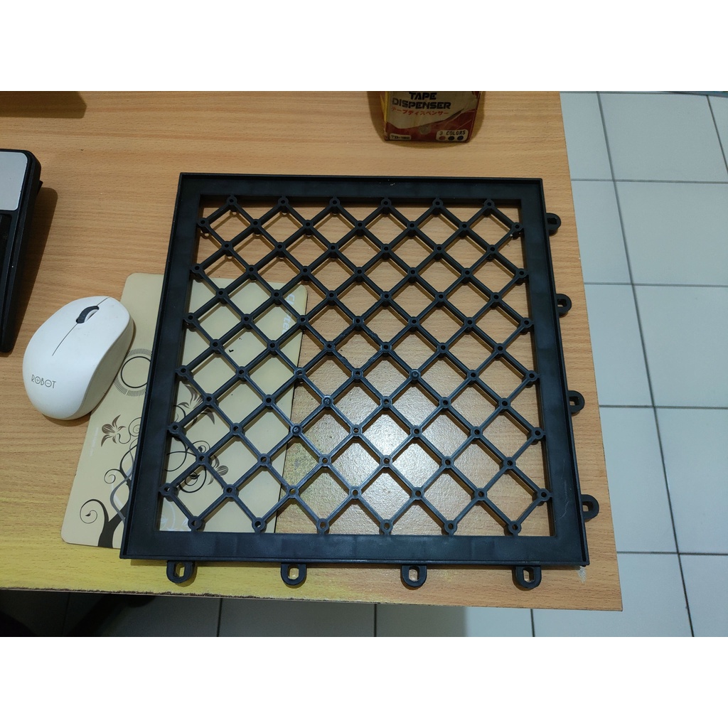 PLASTIK PVC DECKING TILE ORI IMPORT THAILAND