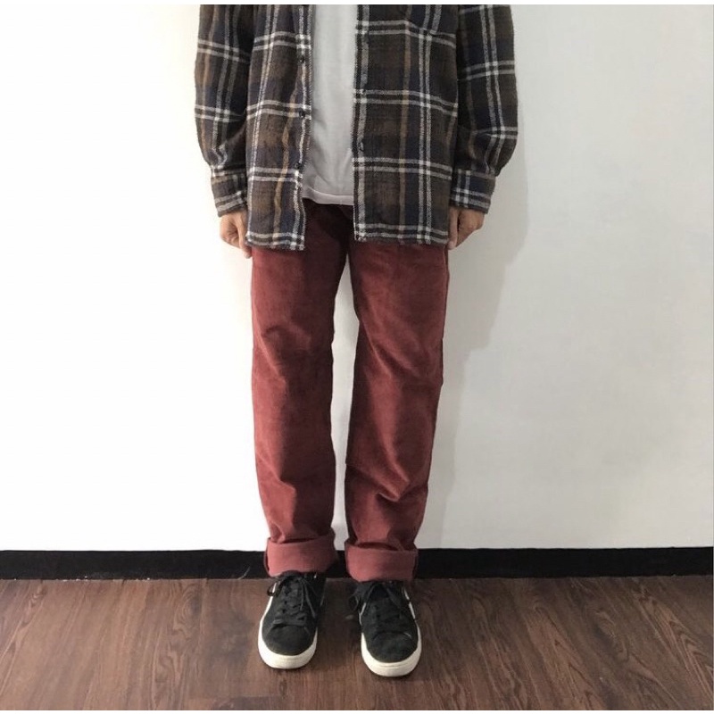 LONGPANTS CORDUROY TATE JEANS SKINY FIT SECOND SIZE 34