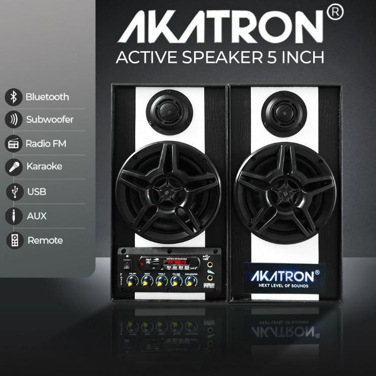 Bestseller CTJ8M [SUPER SALE] SPEAKER AKTIF 5 IN INCH BLUETOOTH KARAOKE SUBWOOFER SUPER BASS BUKAN S