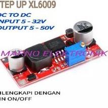 10.10 STOK READY STEP UP MERAH XL6009 OUTPUT SAMPAI 50V STEP UP 50V MERAH ??
