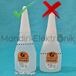 Lem G Korea ORIGINAL Besi Karet Plastik Power Glue Tetes Cair 1 Box - Lem Besi Serbaguna 50pcs 1 kotak