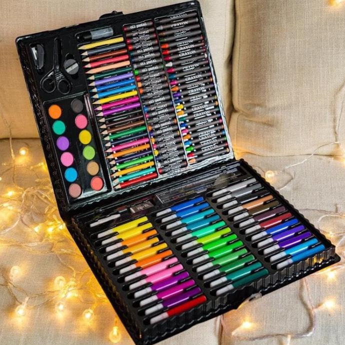 

150 Pcs /Gift Coloring Set Spidol Air untuk Anak Melukis/Menggambar