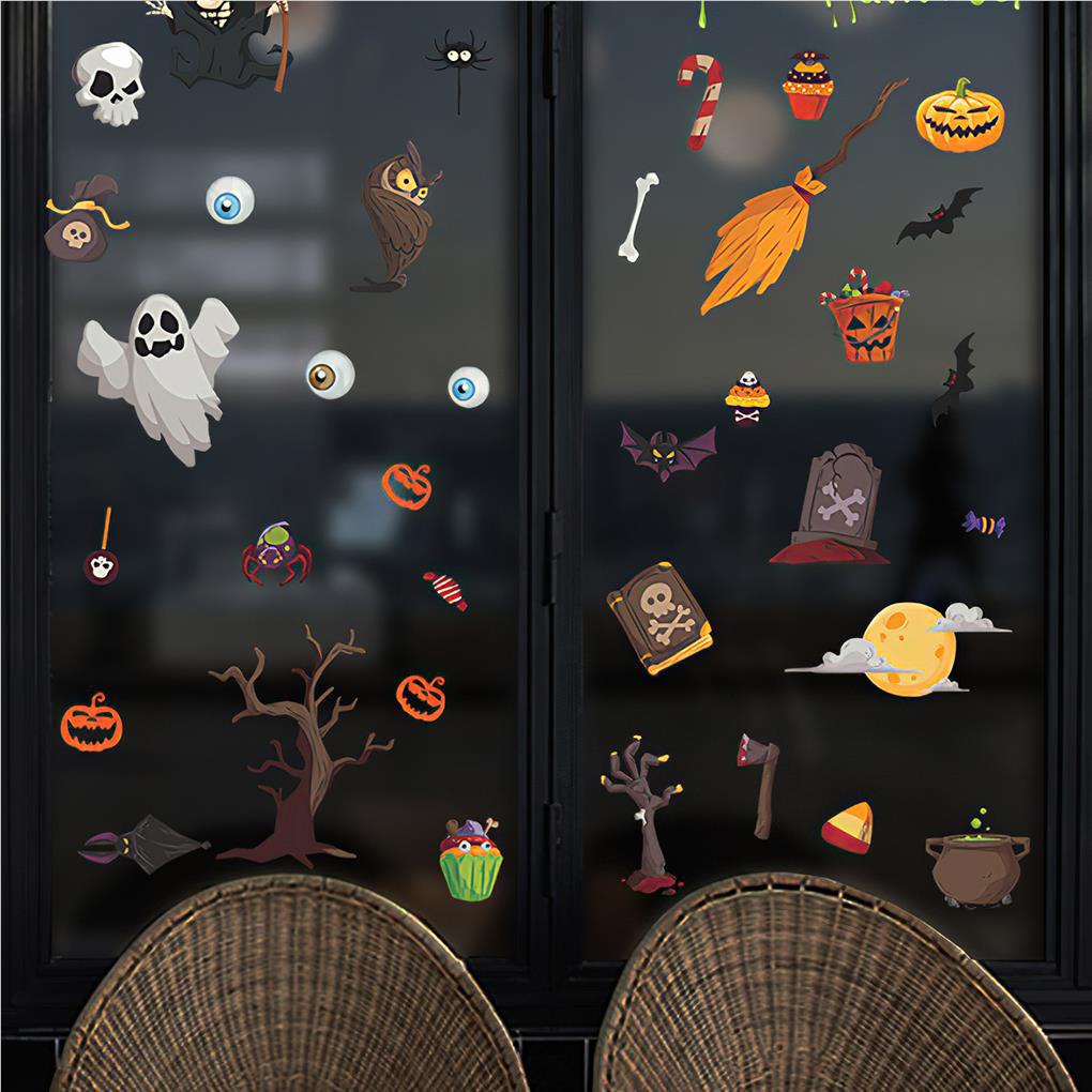 9pcs Stiker Dinding Desain Kartun Halloween Warna-Warni Untuk Dekorasi Rumah   (house2020) Buku Literatur Klasik Bahasa Mandarin