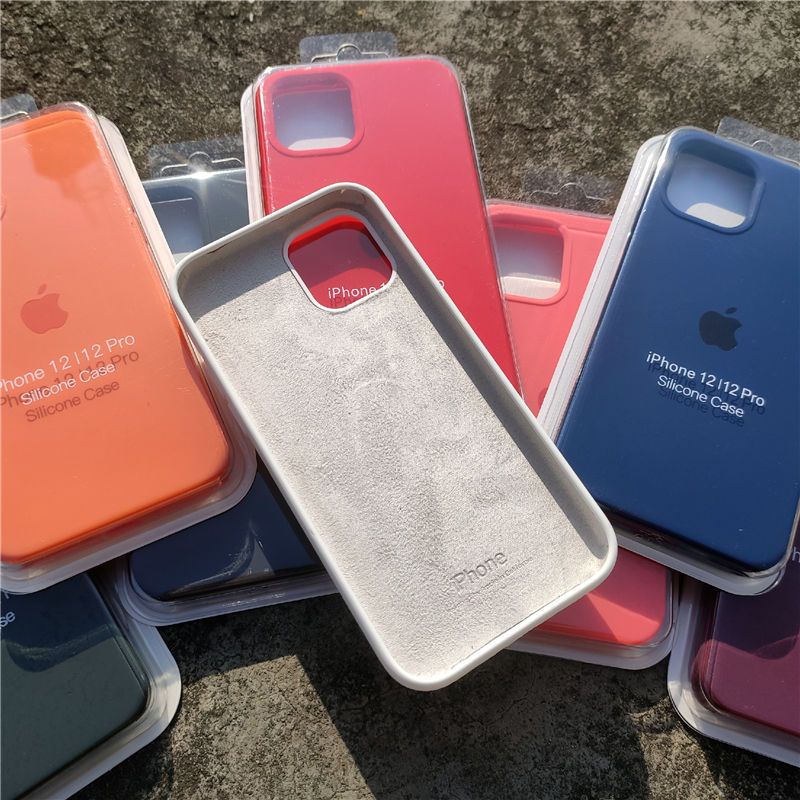 Casing Silikon iPhone 11 12 13 Full Cover Soft Case for iP 11 12 Pro 13 Pro Max