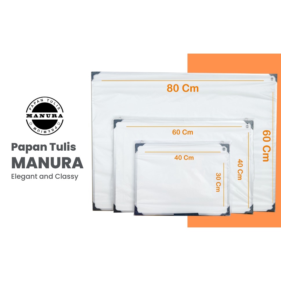 

Papan Tulis 40x60 Non Magnetic