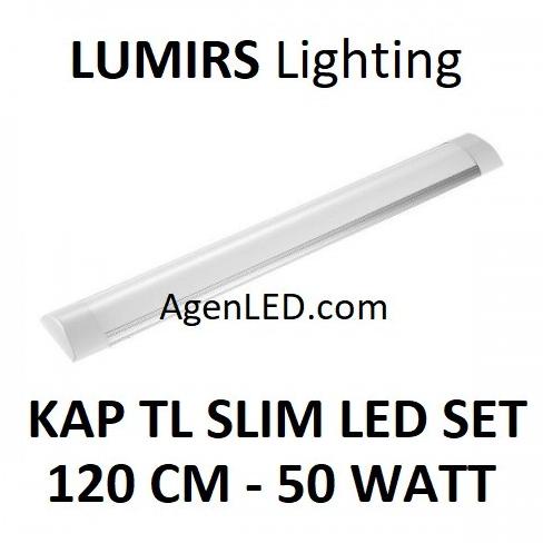 LUMIRS Lampu TL LED SLIM 50W 120cm Kap t8 t5 50 w watt Neon 120 cm S3