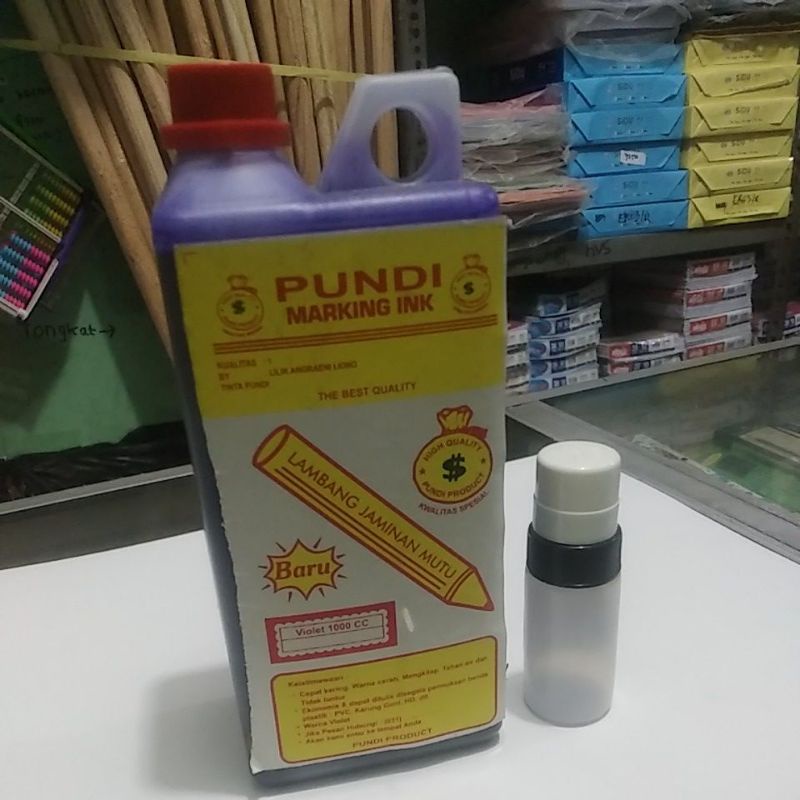 

TINTA PERMANET MERK PUNDI/TINTA SPIDOL PERMANEN