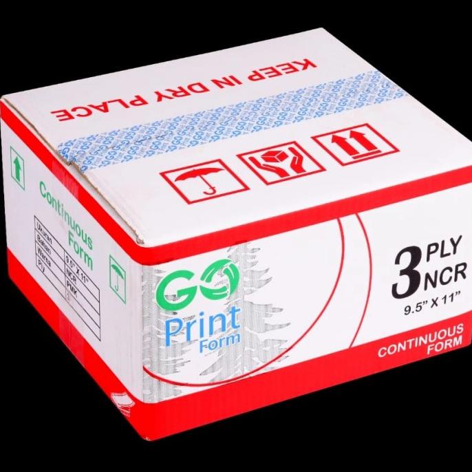 

SALE Continuous Form 9.5 x 11 3 Ply NCR (Bisa request bagi 2)