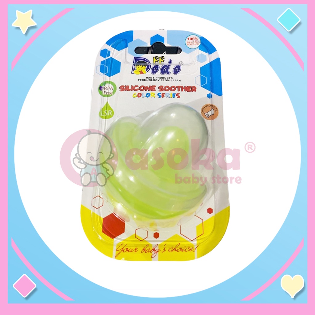 Dodo Silicone Soother Color Series DST013 ASOKA