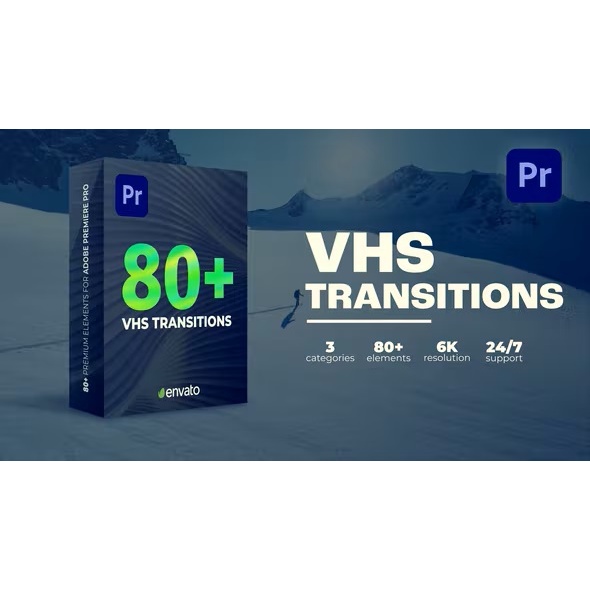 Transitions Vhs - Premiere Pro