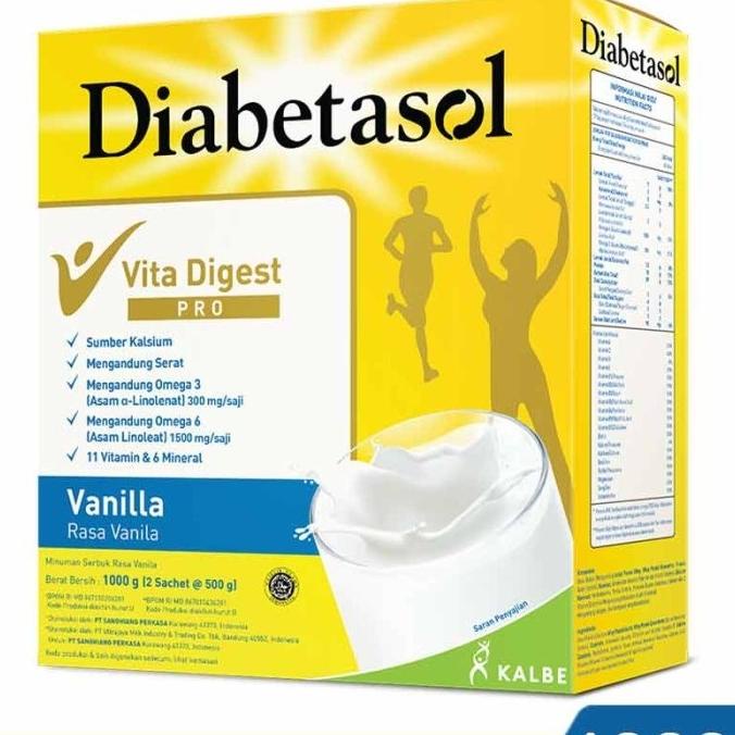 

[ COD ] DIABETASOL VANILA | COKLAT 1KG