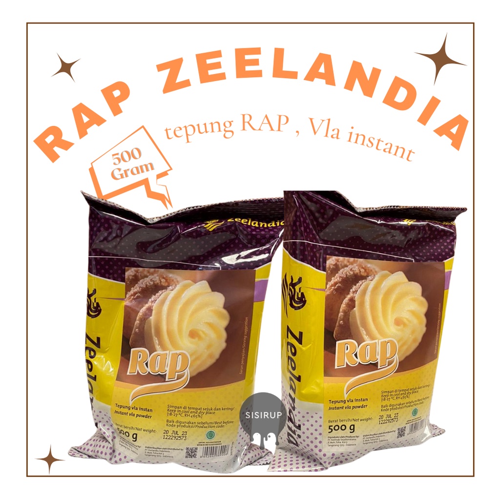 Tepung RAP / Tepung Vla / RAP Instant 500 GR