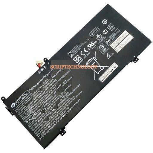 Baterai Laptop HP Spectre X360 13-AE 13-AE013DX TPN-Q199 CP03XL Original