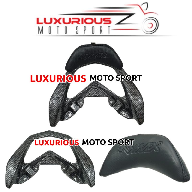 sandaran jok carbon nmax behel sandaran belakang carbon nmax lama