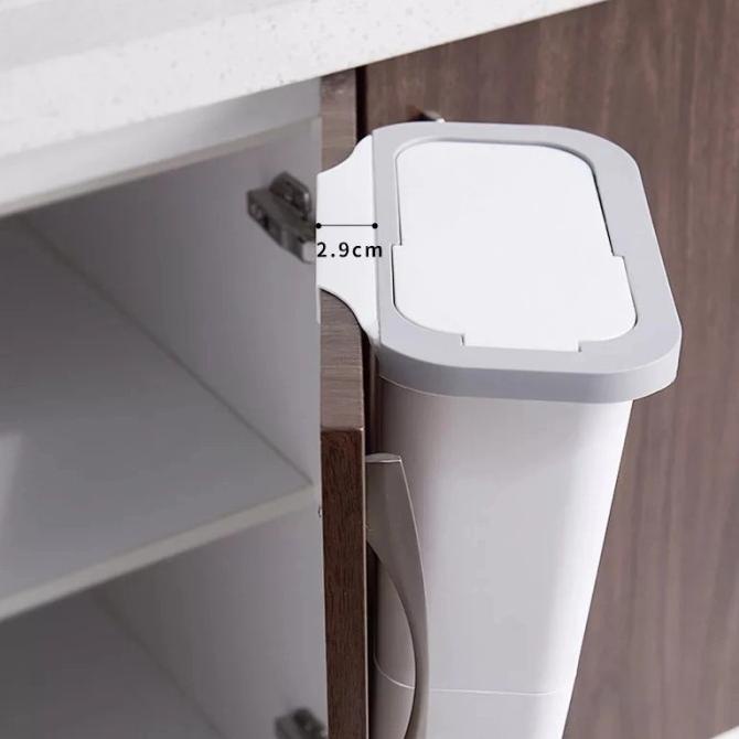 Tong Tempat Wadah Kotak Sampah Simpan Kantong Plastik Sampah Gantung