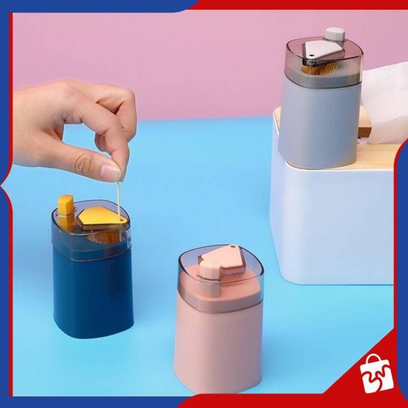 0Tempat Tusuk Gigi Otomatis / Wadah Tusuk Gigi / Automatic Toothpick