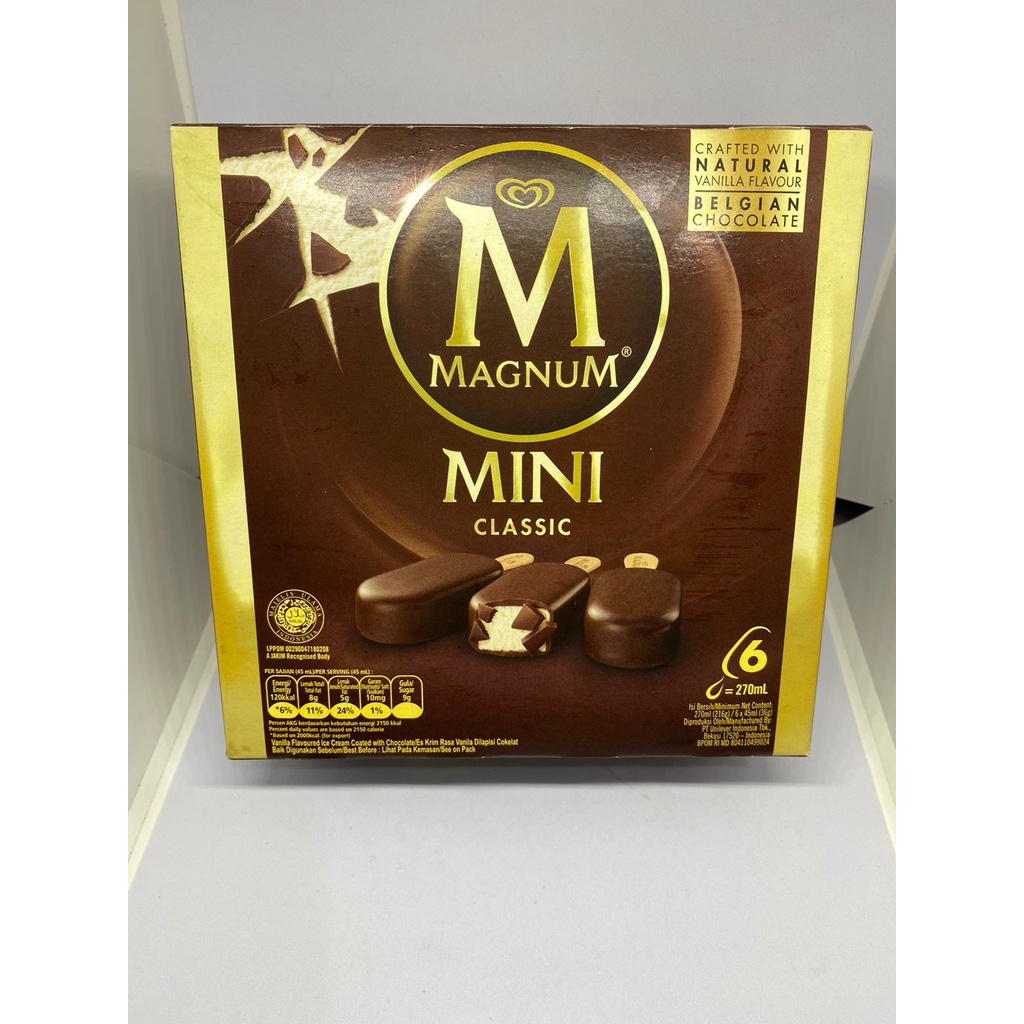 

Walls Magnum Mini Ice Cream - Clasic