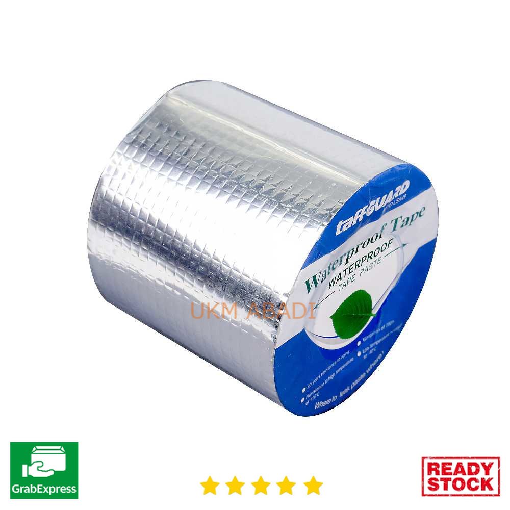 Lakban Aluminum Tambal Bocor Genteng Foill Waterproof Serbaguna LS549