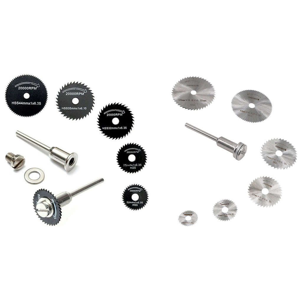 [HAEBOT] Mata Potong Gergaji Kayu Gerinda Mini Pisau Grinder Kecil 6mm 22mm 25mm 32mm 35mm 44mm 50mm Cutting Disc Circular Saw Blade Tipis Plat Cut Miniatur Wood DIY