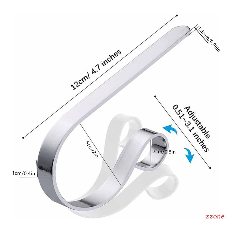 Zzz 1 / 6Pcs Gantungan Kaos Kaki Natal Adjustable Untuk Pintu / Jendela / Dinding