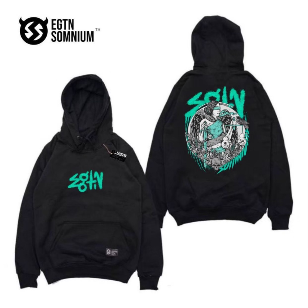 SWEATER HOODIE DISTRO PRIA WANITA BLACK ORIGINAL EIGHTY NINE / SWEATER HOODIE PRIA / HOODIE EGTN TERBARU