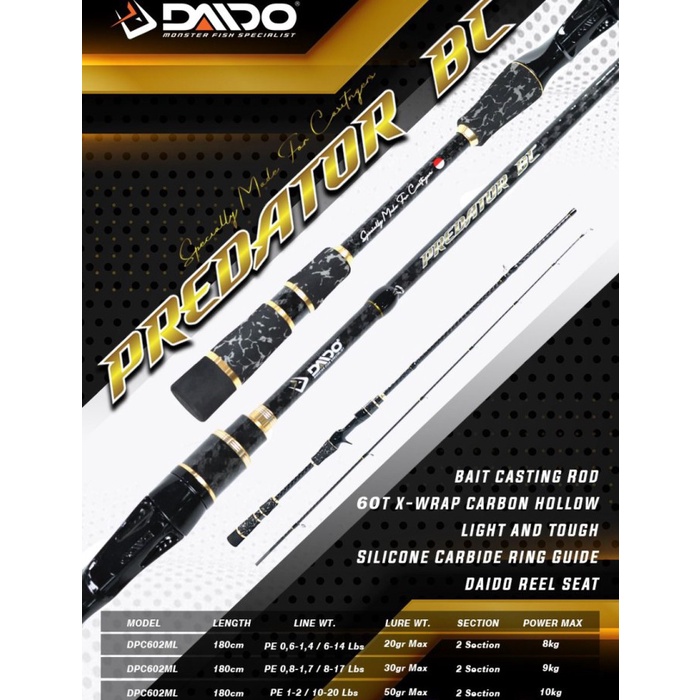 JORAN DAIDO PREDATOR BC/BAITCASTING