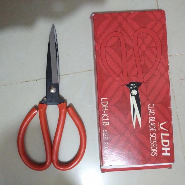 

Eklusif Gunting Kain Kodok Clad Blade Scissors Ldh K1B Size 210Mm Promo