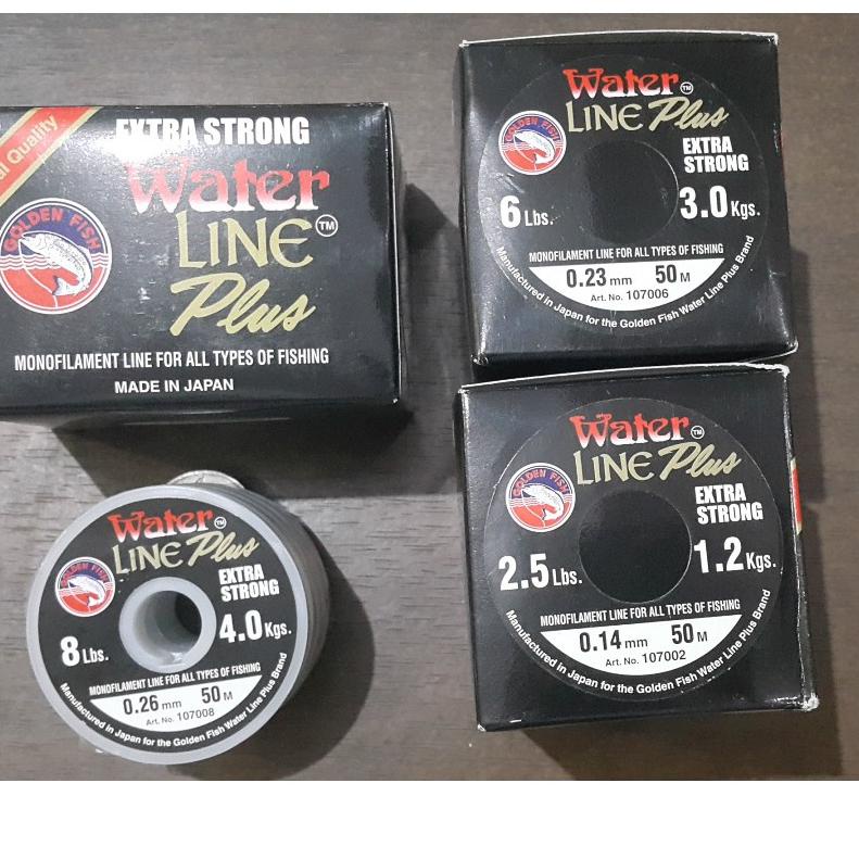 PR.18Oc22ᶠ– Senar Pancing Golden Fish Water Line Plus Extra Strong Besar