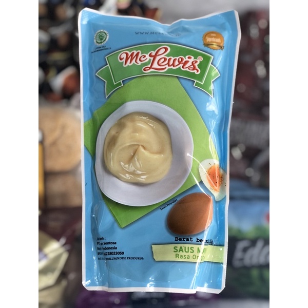 

Mc Lewis Mayonaise Mayo Mayones 1kg