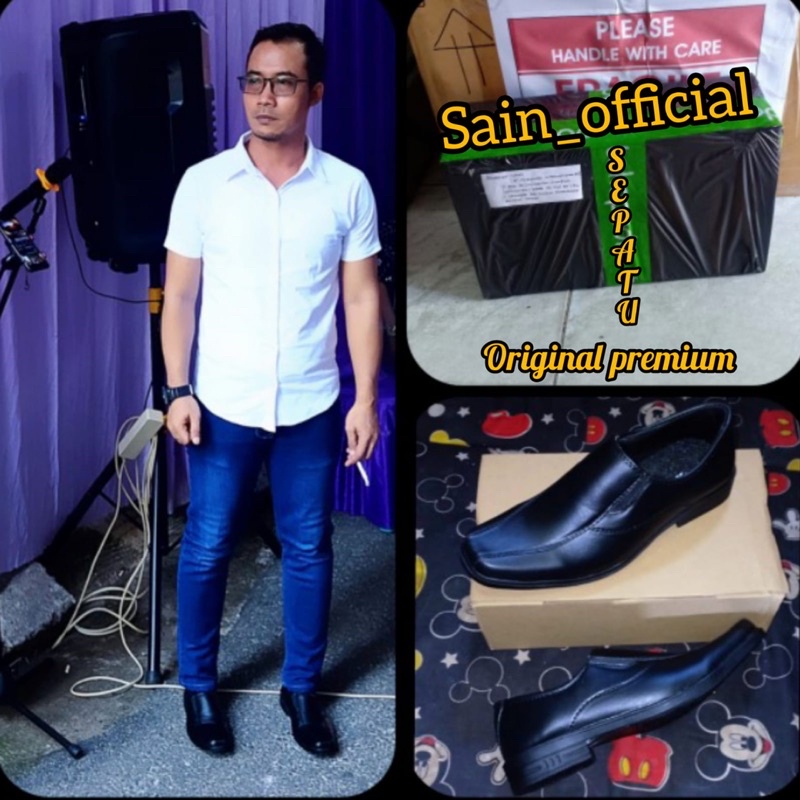 Sepatu pantofel pria / sepatu kerja kantoran