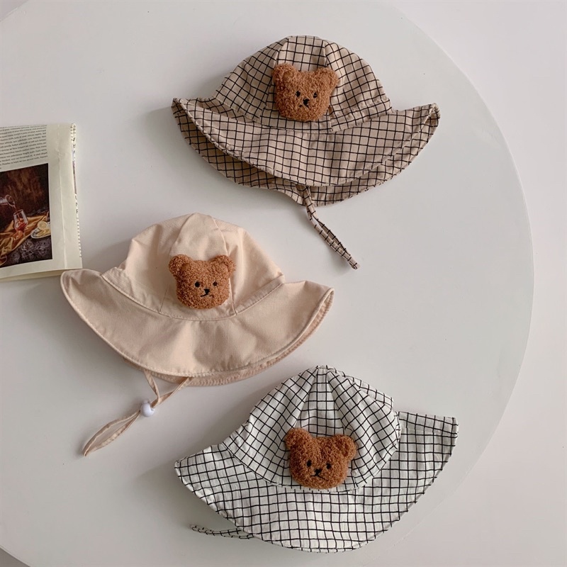 Bear hat topi bayi anak beruang / teddy topi