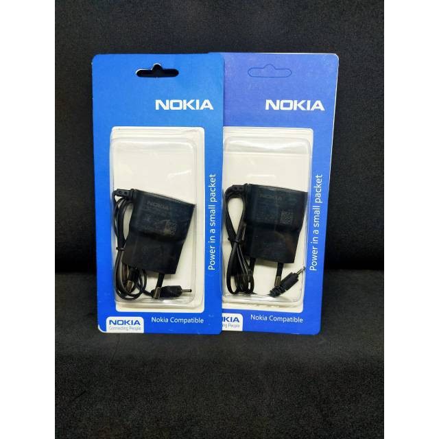 Charger NOKIA Colokan Kecil Original Casan Best Quality