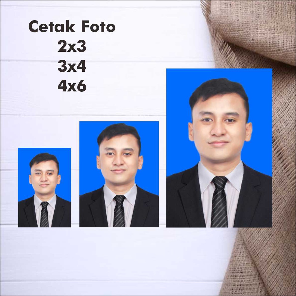 Cetak Foto 2x3, 3x4,4x6