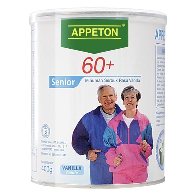 

[ COD ] Appeton 60+ Rasa Vanilla 400 gram