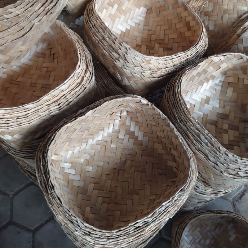Besek Jumbo 30x30 Besek PSHT Besek Walet Bakul Bambu