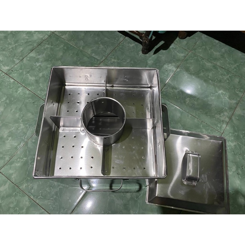 Dandang tong kukusan bakso cilok sekat 4