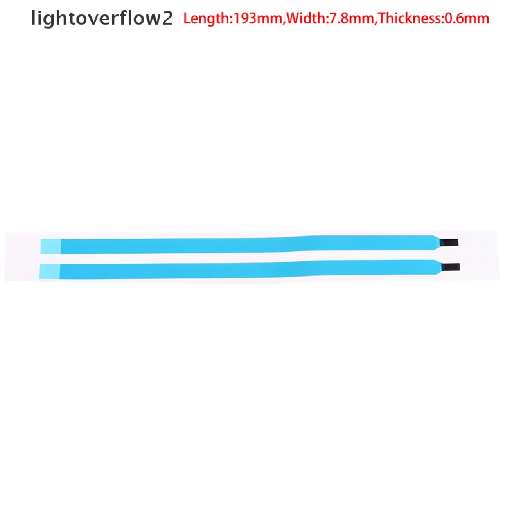 (lightoverflow2) 1pc Double Tape Layar Laptop Untuk Dell Lenovo ASUS MSI Samsung HP 193mm