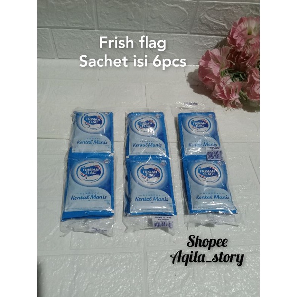 

Frisian Flag/Susu Bendera Sachet isi 6pcs