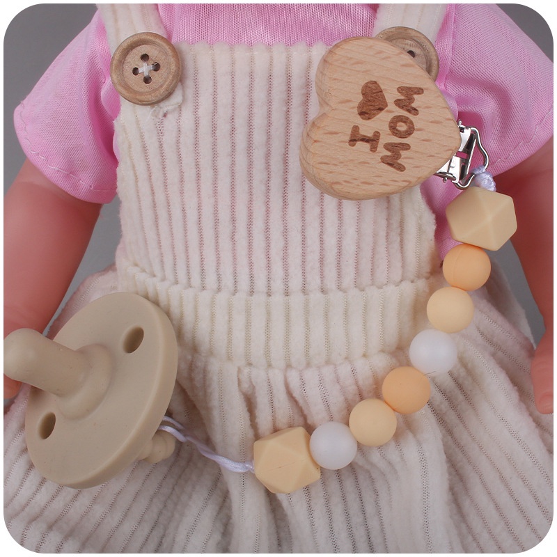 PC 11 | TALI EMPENG DAN TEETHER BISA CUSTOM NAMA | PACIFIER CLIP | TEETHER TALI DOT EMPENG CHAIN GANTUNGAN BAHAN SILIKON AMAN BPA FREE | RUZAIN MALL