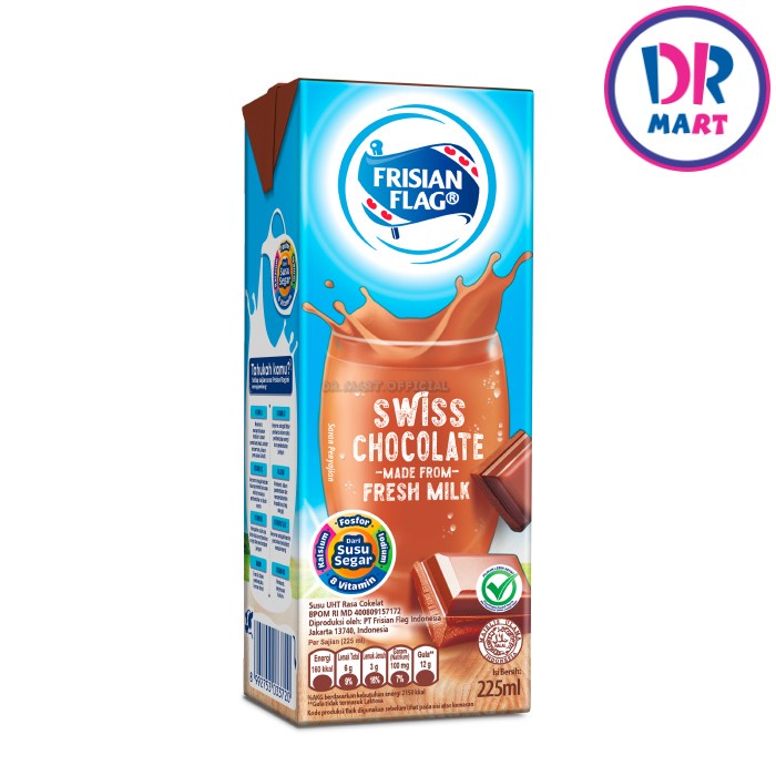 

Frisian Flag UHT Purefarm Swiss Chocolate 225ml