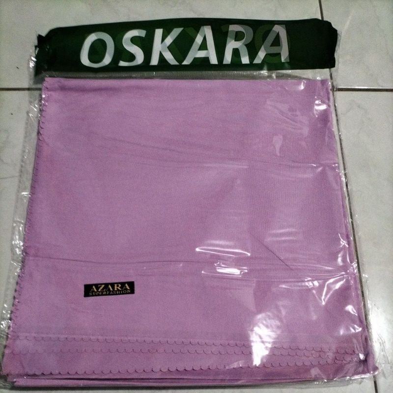 hijab segi empat  voal oskara premium / hijab lasercut Az-Zahra premium
