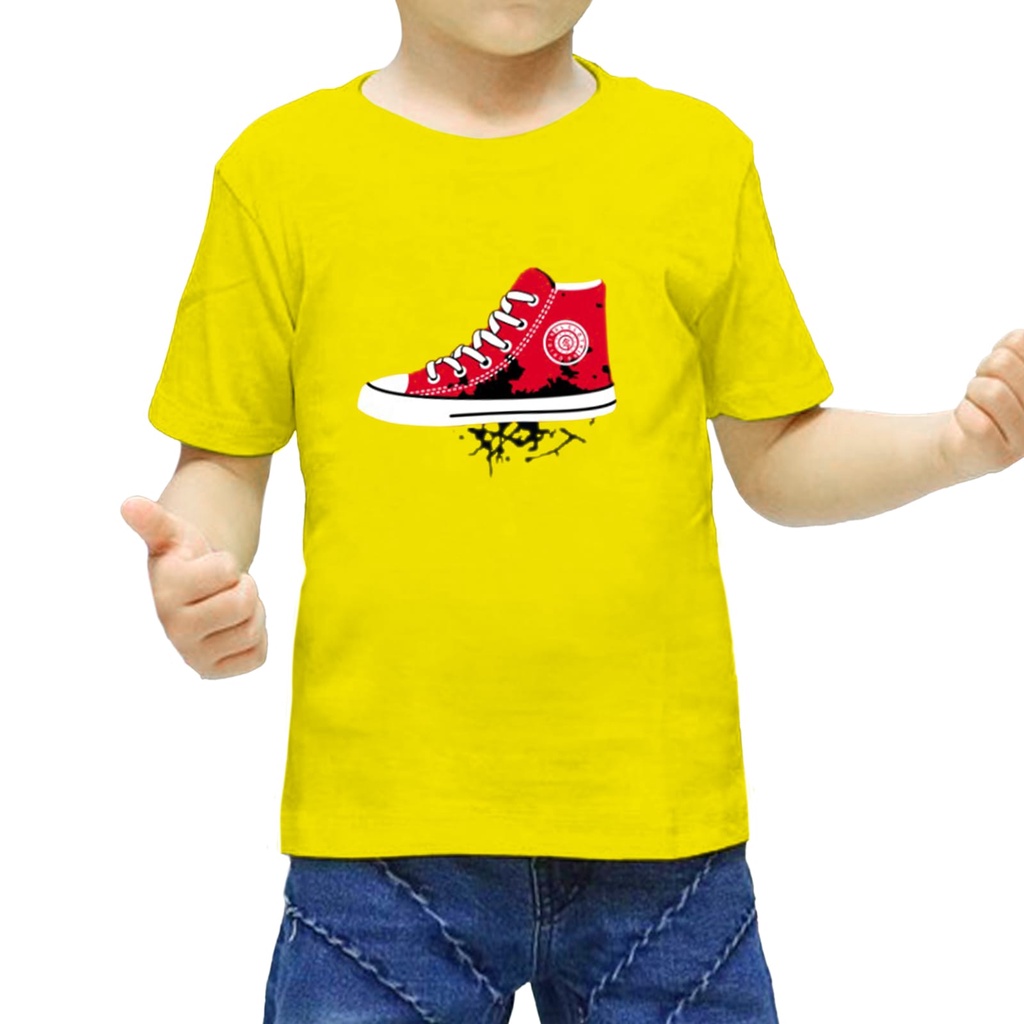 PAKAIAN KAOS ANAK LAKI SEPATU