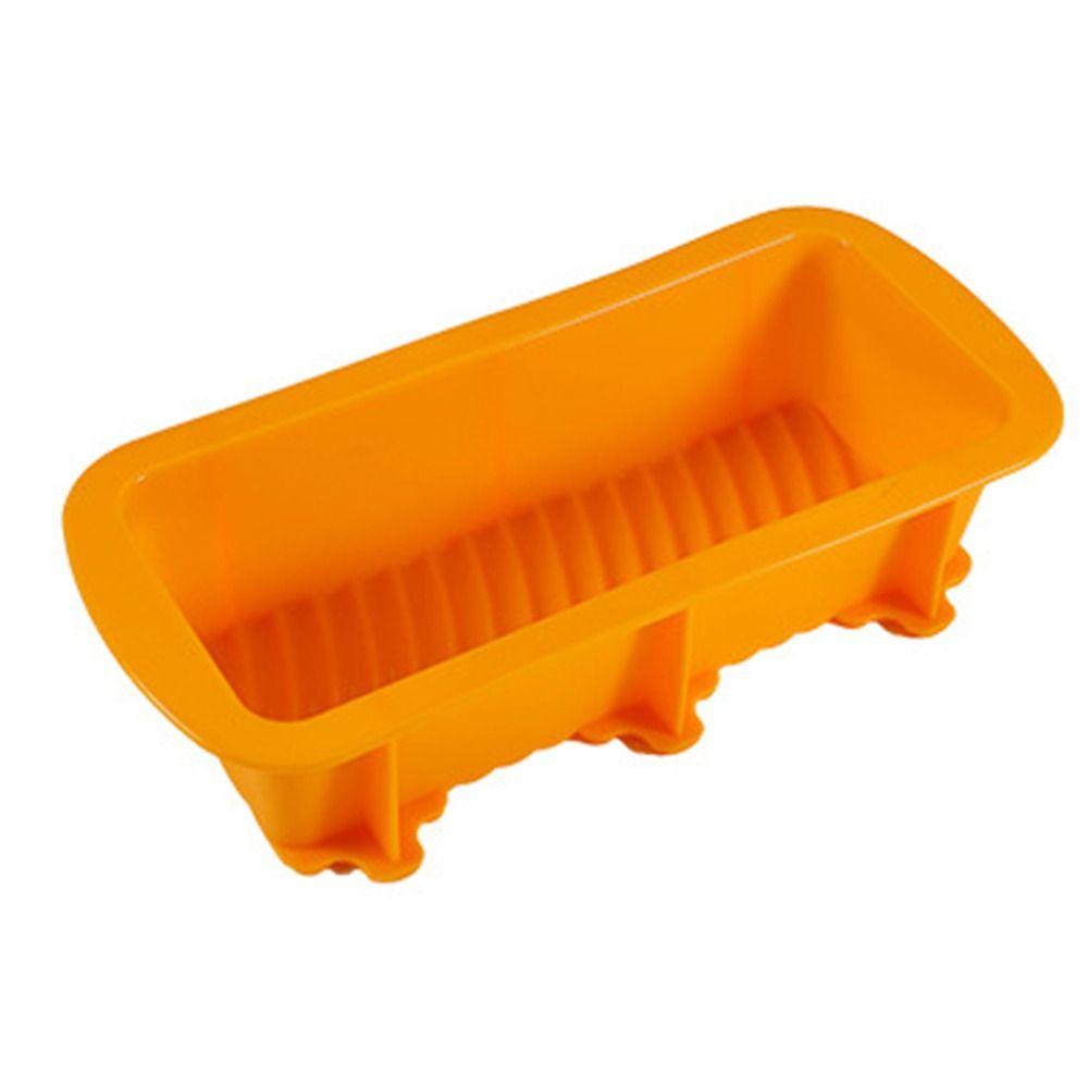 Preva Cake Silicone Pan DIY Alat Baking Pastry Dish Persegi Panjang Roti Pizza Pie