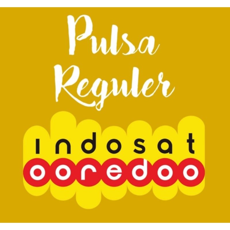 Isi Ulang Pulsa Reguler IM3 Indosat Ooredoo 5k-15k Murah Harga Distributor