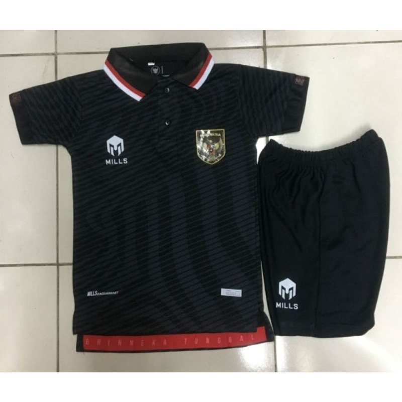 JERSEY BAJU BOLA ANAK TIMNAS INDONESIA 3RD NEW KIDS 2022 GRADE ORI