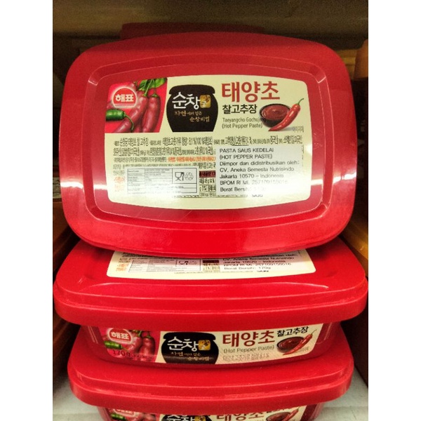 

saus pasta gochujang