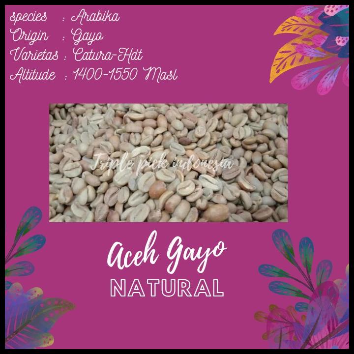 

Green Bean / Biji Kopi Arabika Gayo - Natural